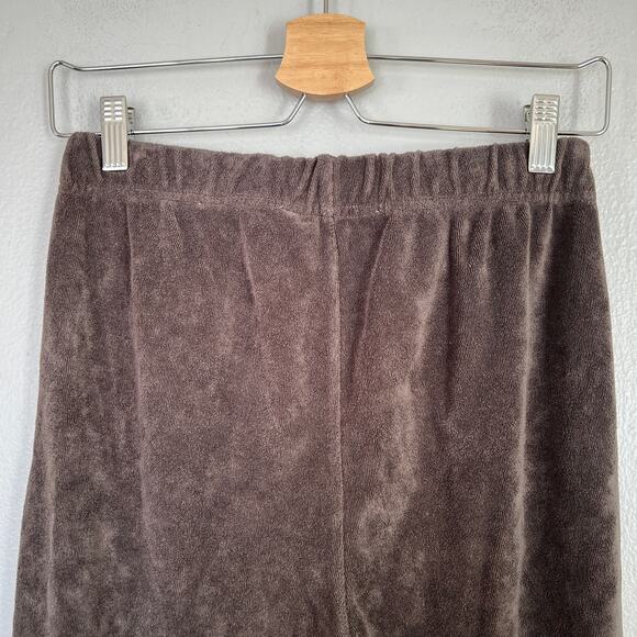 Fear Of God Essentials Brown Terry Resort Lounge Pants Logo Women's Size XS FOG - Picture 6 of 13